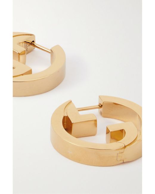 Gucci Metallic Blondie-Tone Earrings