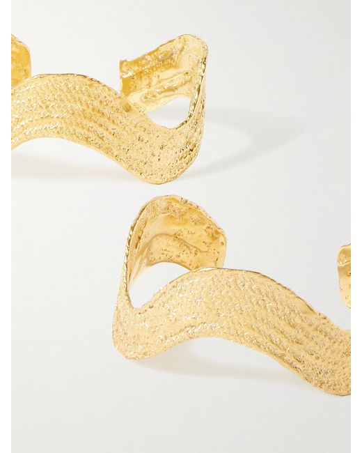 YSSO Metallic Dionysus Set Of Two-Plated Cuffs