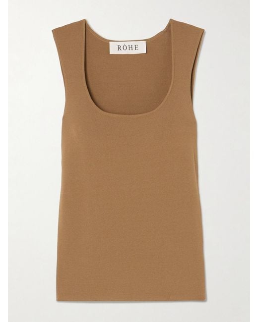 Rohe Brown Knitted Tank