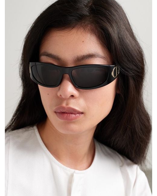 Dior Black Verydior S3I D-Frame Acetate Sunglasses