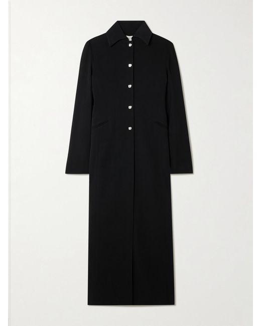 Kallmeyer Black Louis Stretch-Cady Coat