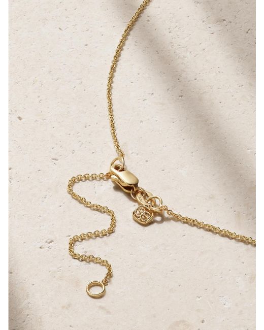Sydney Evan Natural Open Heart 14-Karat Diamond Necklace