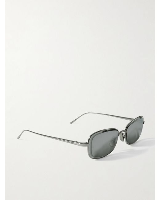 Loewe Gray Square-Frame-Tone Sunglasses