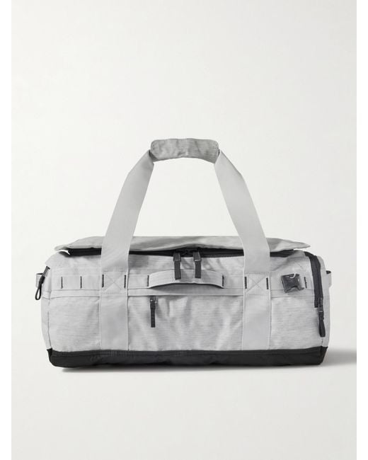 The North Face Gray Base Camp Voyager 42L Re-Grind Recycled-Ripstop Duffle Bag