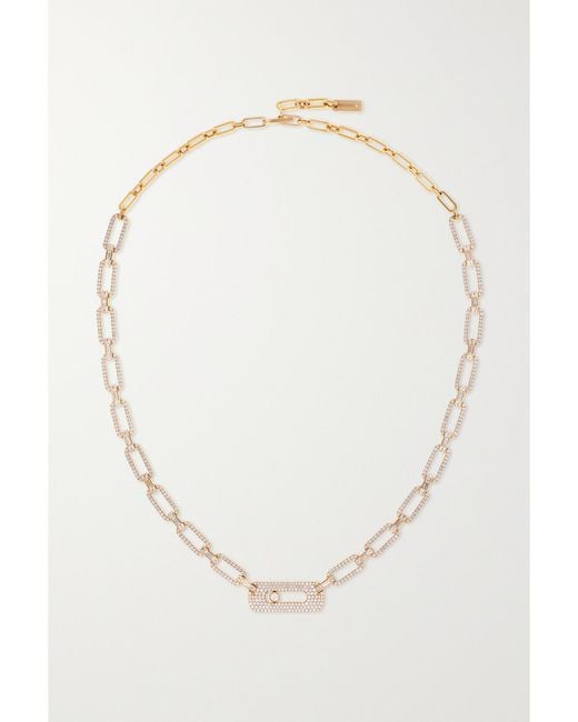 Messika Natural My Move 18-Karat Diamond Necklace