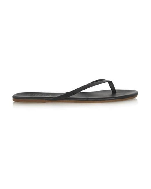 Download TKEES Lily Matte-leather Flip Flop in Black - Save 36% - Lyst