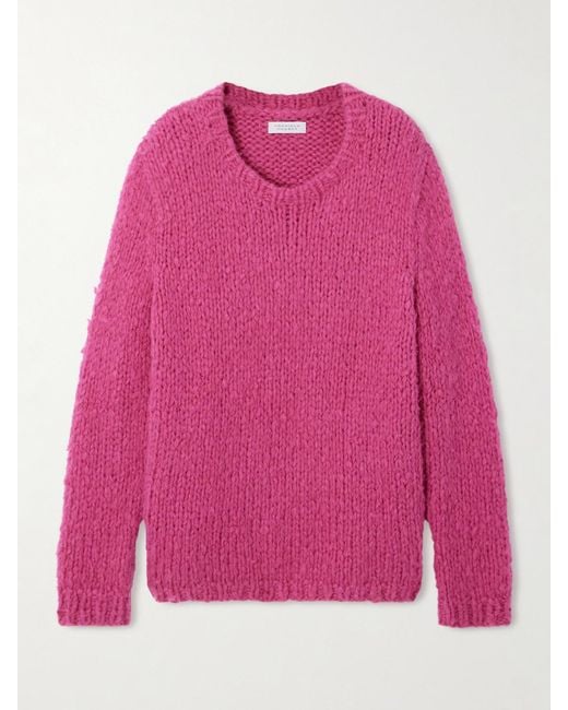 Gabriela Hearst Pink Lawrence Cashmere Sweater