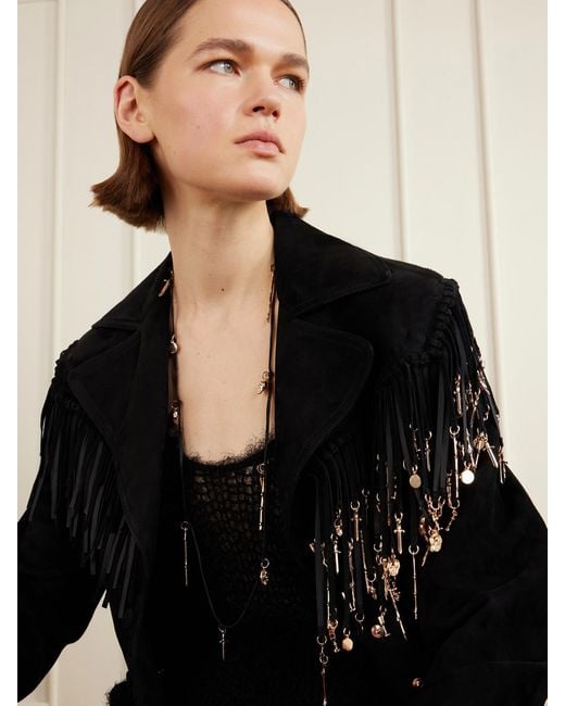 Gabriela Hearst Natural Tone Cord Necklace