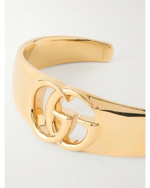 Gucci Natural Gg Marmont-Tone Bangle