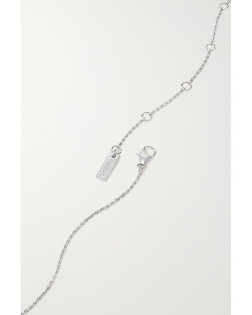 Messika White Move Uno Kette Aus 18 Karat Weißgold Mit Diamanten