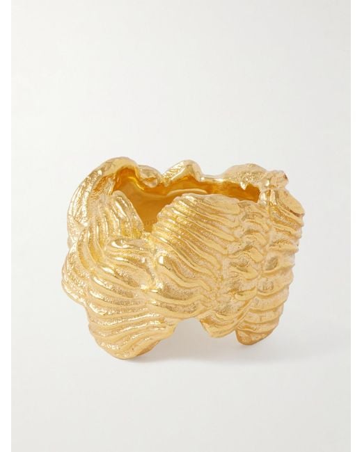 Completedworks Metallic Plated Ring