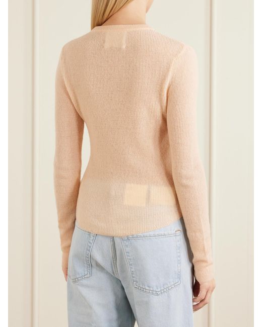 Citizens of Humanity Natural Alessia Wool And Cashmere-Blend Sweater