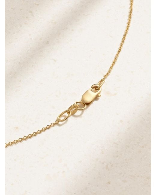 Ileana Makri Natural Blossom 18-Karat Diamond Necklace