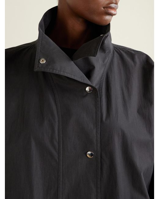Totême Blue Organic Cotton-Blend Jacket