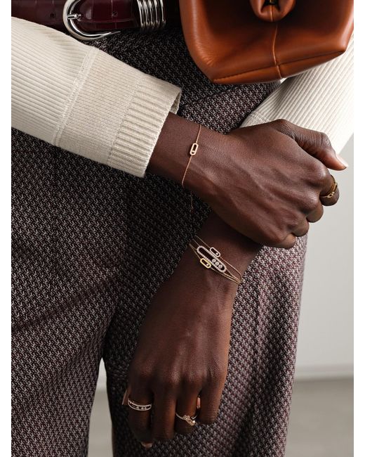 Messika Natural Move Uno 18-Karat Diamond Bracelet