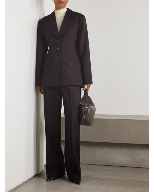 DIOTIMA Black Marcus Wool-Twill Blazer