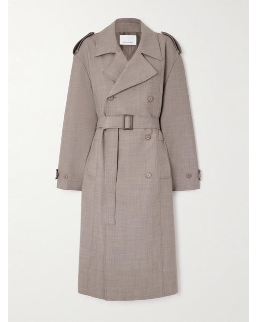Trench-Coat En Tissu Bleecker Frankie Shop en coloris Gray