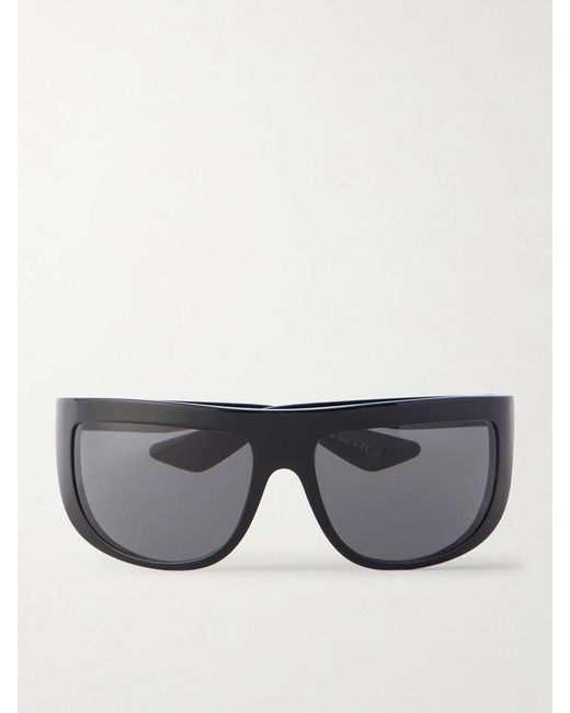 Oliver Peoples Gray Khaite 1974C D-Frame Acetate Sunglasses