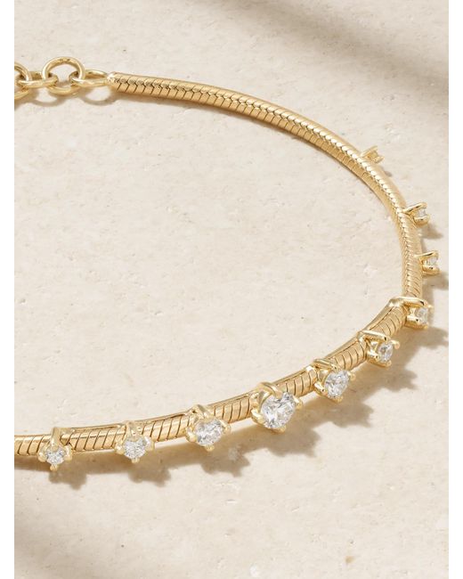 Fernando Jorge Natural Parallel 18-Karat Diamond Bracelet