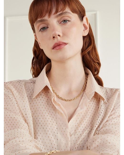 Lucy Delius Natural Siren 14-Karat Diamond Necklace