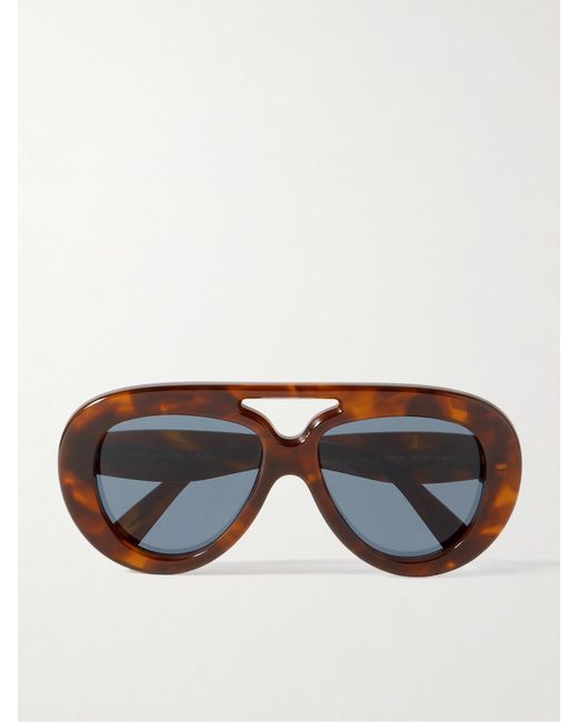 Loewe Multicolor Aviator-Style Acetate Sunglasses