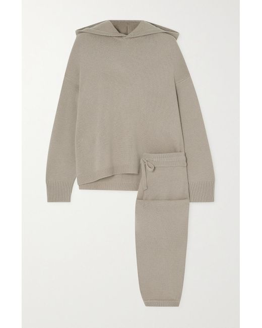 Allude cashmere online track pants