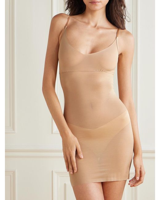 Commando Natural Featherlight Mesh Slip