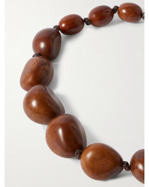 Hunting Season Natural The Statement Tagua And Leather Necklace
