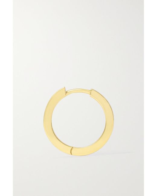 Jennifer Meyer Metallic Large 18-Karat Hoop Earrings