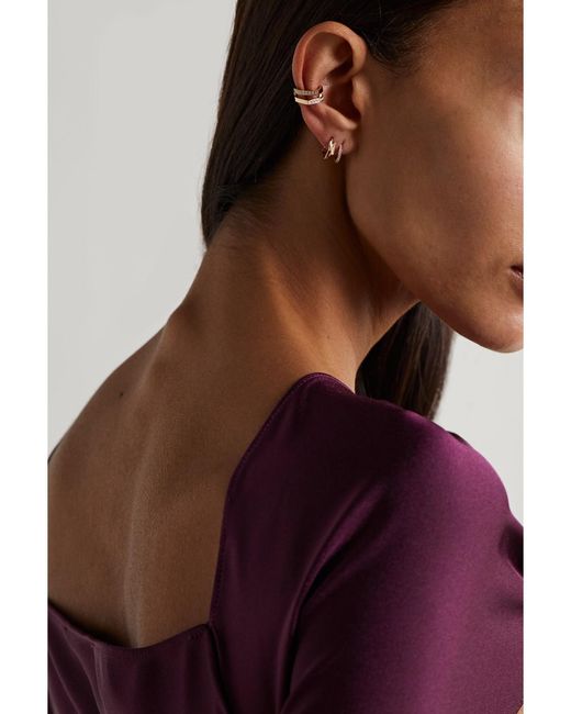 Repossi Natural Berbère 18-Karat Rose Diamond Single Earring
