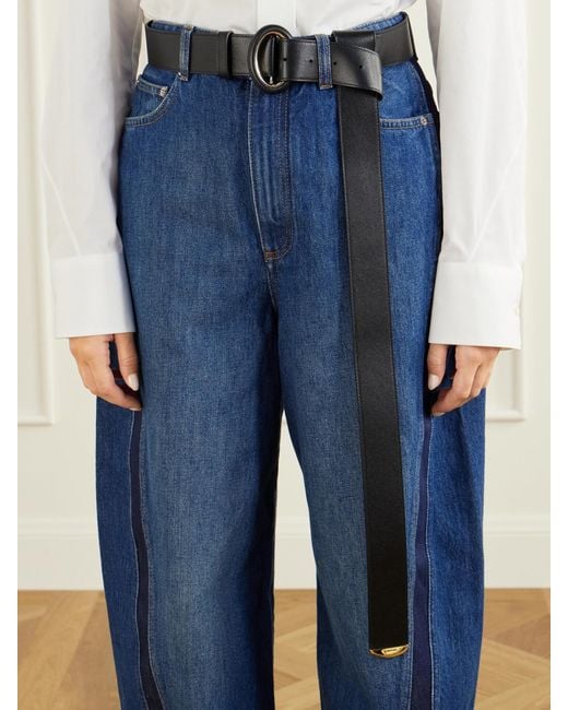 Givenchy Black Leather Belt