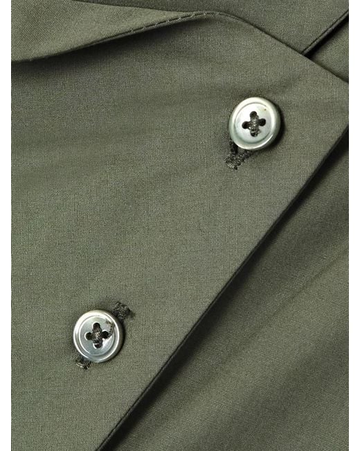 Twp Green My Maria Cotton-Poplin Shirt