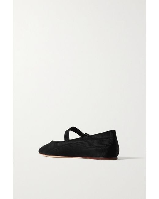 Loeffler Randall Ginger Moir Mary Jane Ballet Flats in White