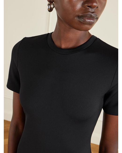 FFORME Black Alixe Scuba Midi Dress