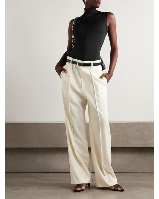 Wardrobe NYC Black Rhw Jersey Turtleneck Bodysuit