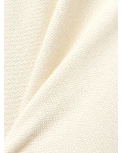 Loro Piana Natural Cashmere Tapered Track Pants