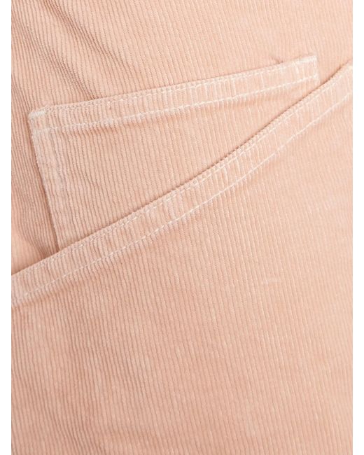 Nili Lotan Natural Shon Cotton-Blend Corduroy Tapered Pants