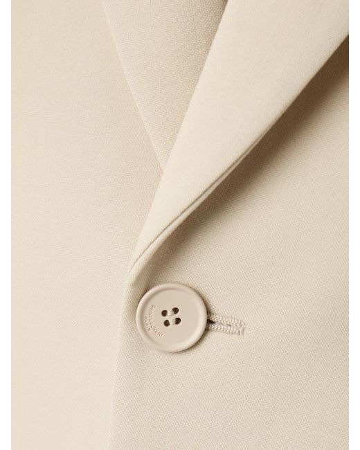Blazer Oversize En Laine Saint Laurent en coloris Natural