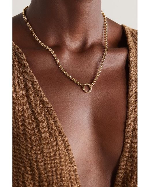Marlo Laz Natural 4.0 Rolo 14-Karat Necklace