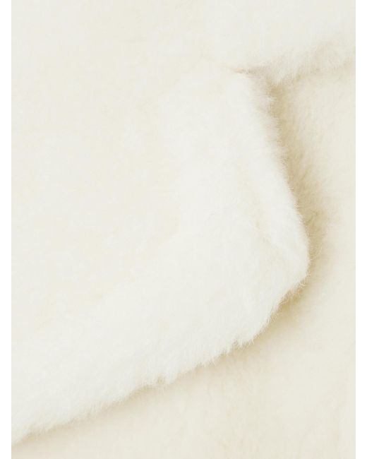 Max Mara Natural Oggeri Teddy Camel Hair And Silk-Blend Jacket