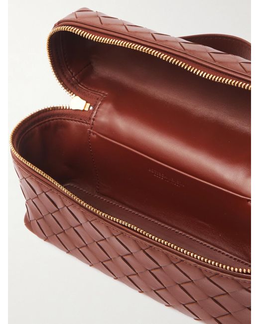 Bottega Veneta Brown Bang Bang Intrecciato Leather Tote