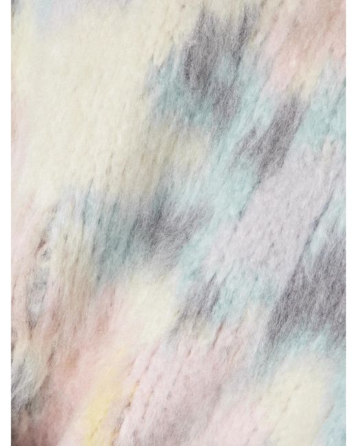 Pull En Soie Brossée Intarsia BERNADETTE en coloris Natural