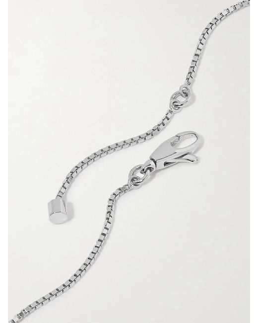 Gucci White Link To Love 18-karat Gold Necklace