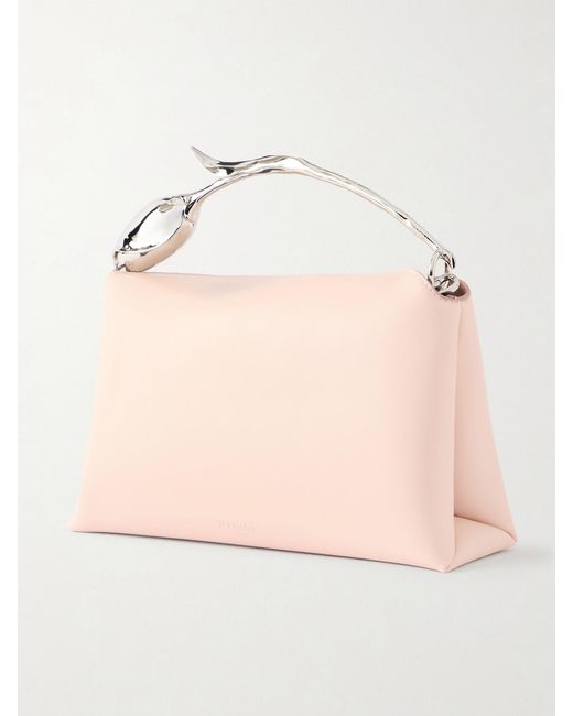 Erdem Natural Bloom Medium Leather Shoulder Bag
