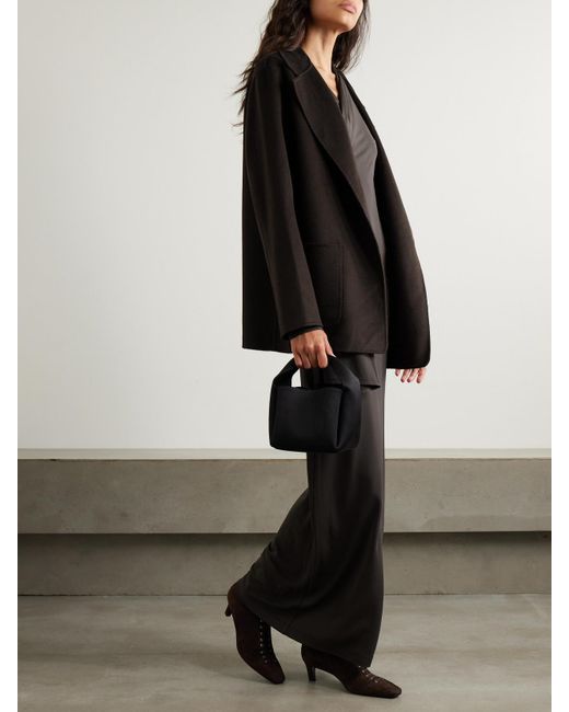 Totême  Black Wool-Felt Jacket