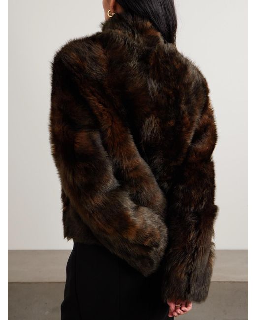 Totême Black Shearling Jacket