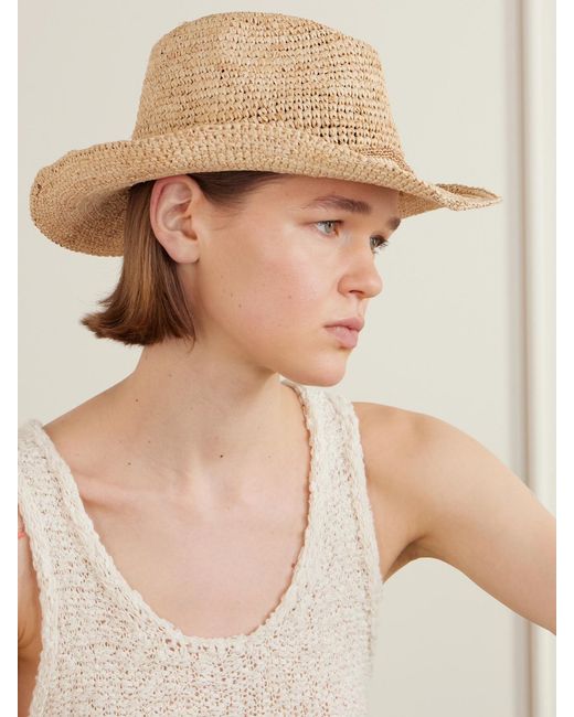 Eugenia Kim Natural Winona Raffia Hat