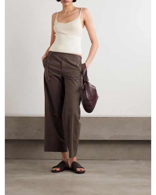 Deiji Studios Natural Ribbed Lyocell Tank