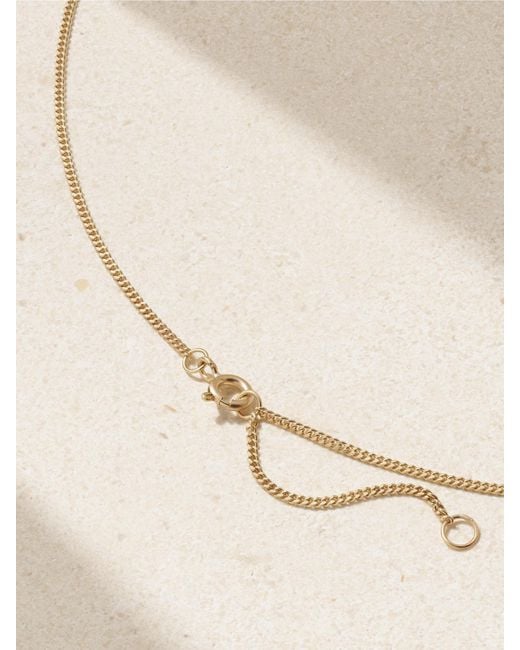 Pascale Monvoisin Natural Anton N°2 9-Karat, Onyx And Opal Necklace