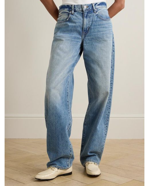 SLVRLAKE Denim Blue Tess Long Boyfriend Jeans